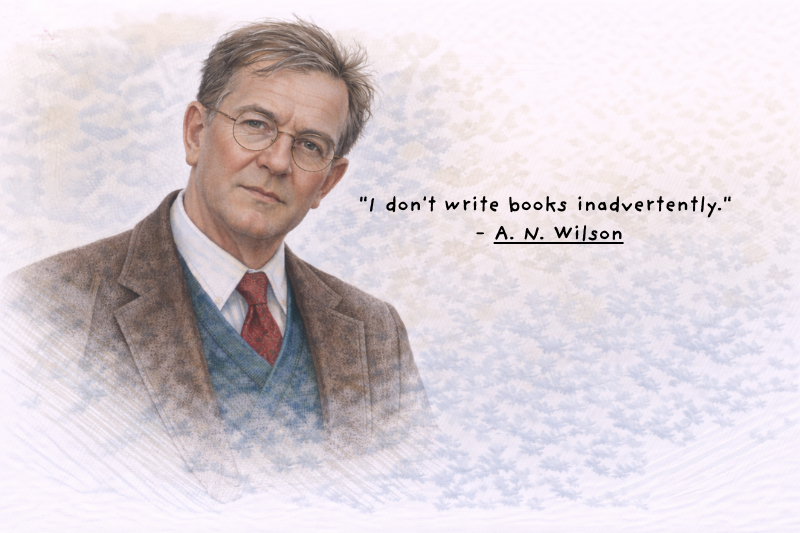 Famous A. N. Wilson Quotes on religion, history, and literature