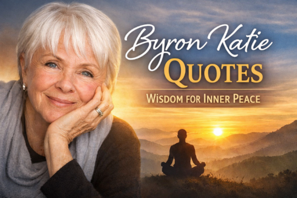 Byron Katie Quotes on self-inquiry, inner peace, and transforming stressful thoughts