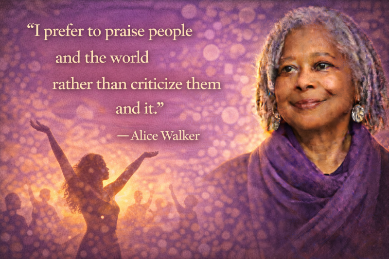Short Alice Walker quote for daily inspiration