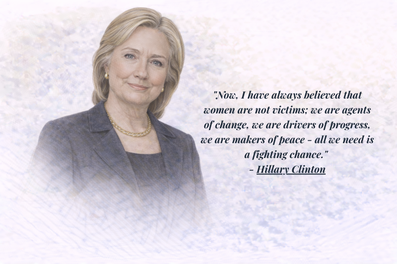 Hillary Clinton quotes on social change and progress

