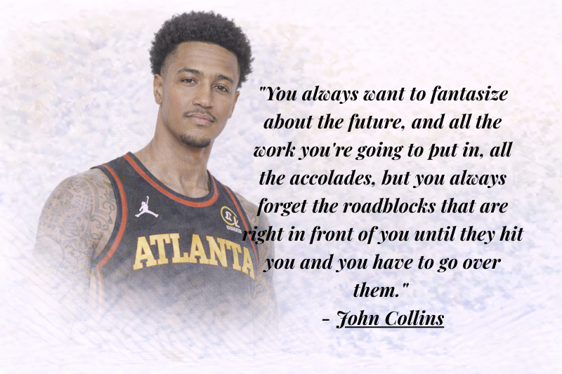 Best John Collins quotes on determination and leadership