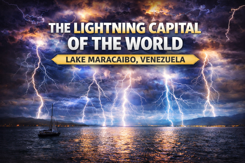 Lake Maracaibo lightning capital highlighting weather mysterious facts