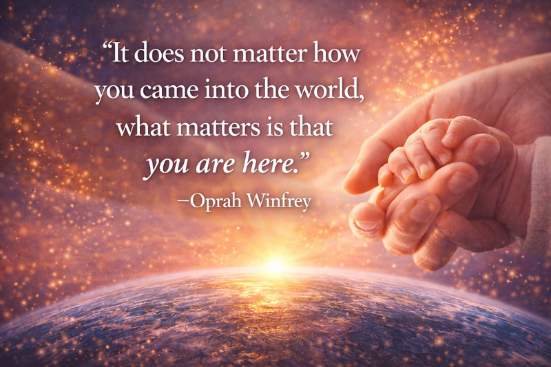 Inspirational quote by Oprah Winfrey about success and personal growth