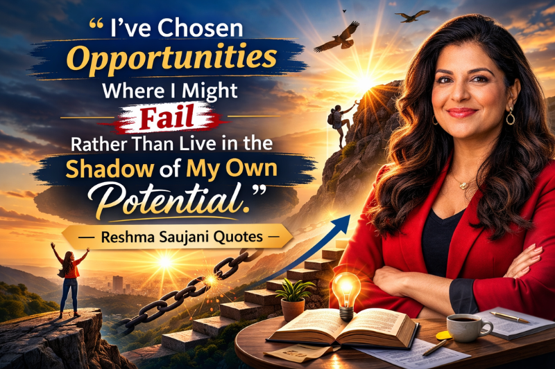 Best Reshma Saujani inspirational quote for daily motivation