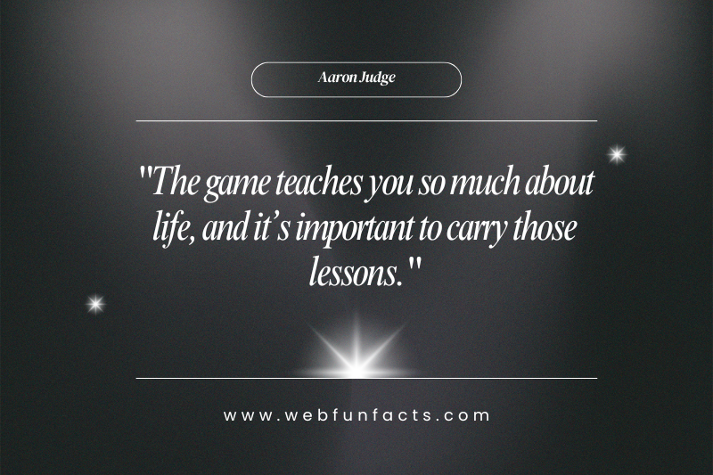 Best Aaron Judge quotes from the New York Yankees baseball star