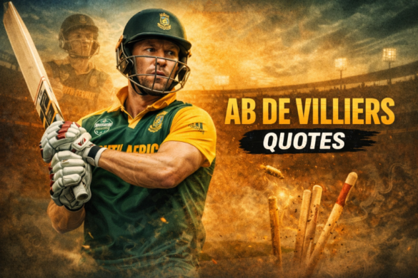 Inspirational AB de Villiers quotes about success, cricket, hard work, and motivation.