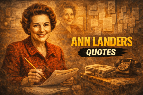 Inspirational Ann Landers quotes that still inspire readers today
