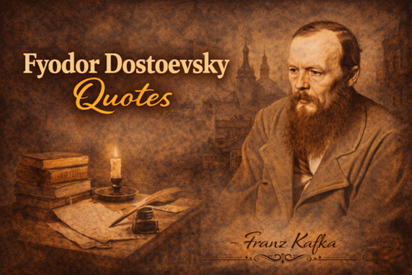 Inspirational Fyodor Dostoevsky quotes about life, suffering, faith, and human nature