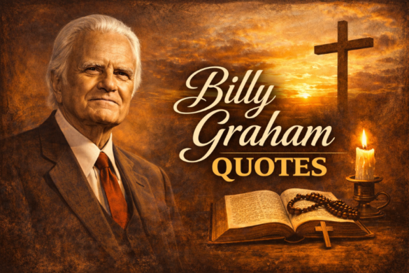 Inspirational Billy Graham quotes about faith, hope, and God