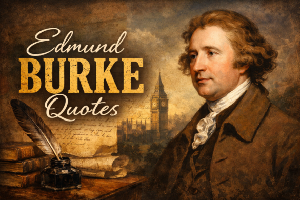 Inspirational Edmund Burke quotes about liberty, society, tradition, and political wisdom.