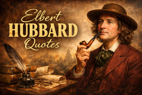 Inspirational Elbert Hubbard quotes about success, work, courage, and independent thinking