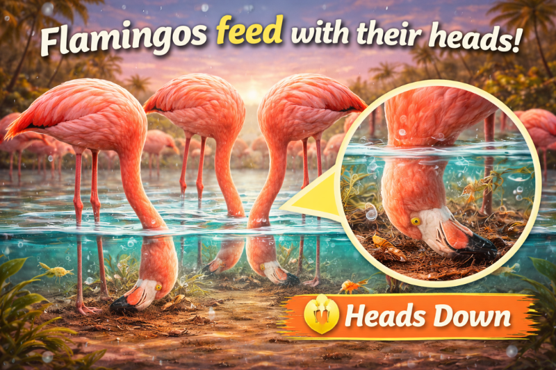 Caribbean flamingo national bird of The Bahamas