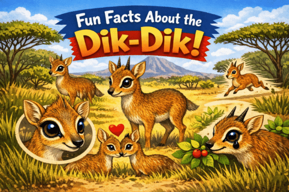 Fun Facts About the Dik-Dik – tiny African antelope with large eyes standing in the savanna landscape