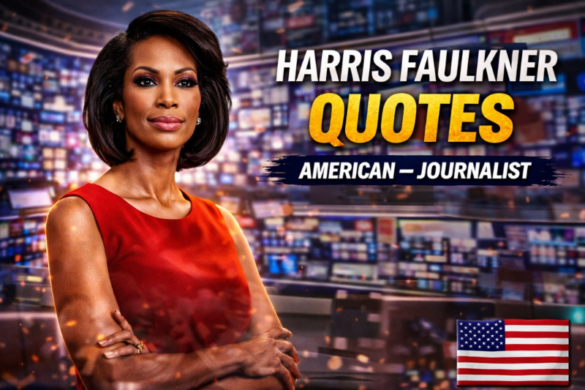 Inspirational Harris Faulkner quotes about truth, leadership, confidence, and success from the American journalist