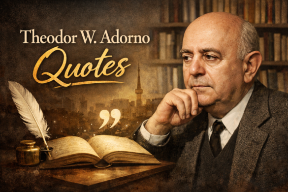 Famous Theodor W. Adorno quotes about culture, philosophy, art, and critical theory