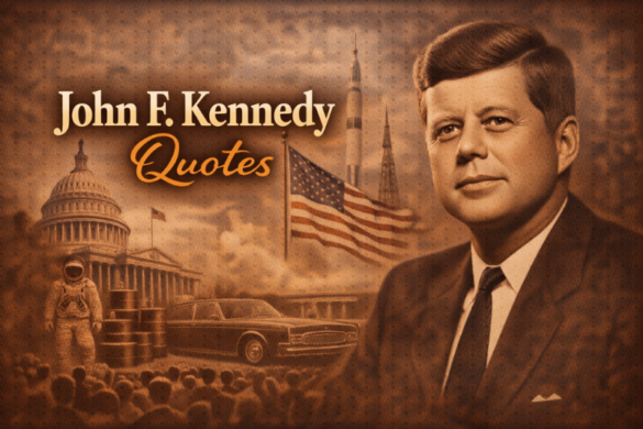 Inspiring John F. Kennedy quotes about leadership and courage