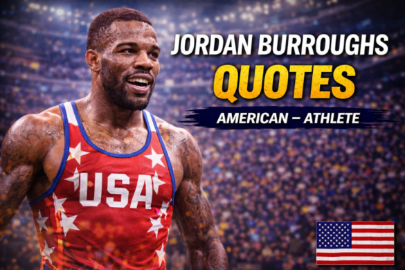 Inspirational Jordan Burroughs quotes about discipline, perseverance, confidence, and success from the American wrestling champion