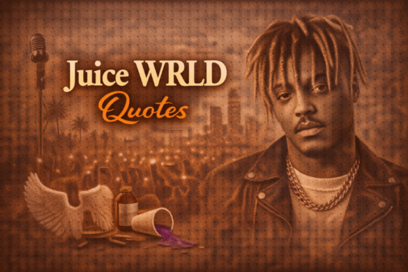“Juice WRLD quotes about life, love, and emotions from the famous rapper and songwriter.”