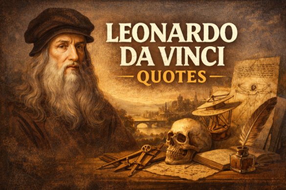 Famous Leonardo da Vinci quotes about creativity and knowledge