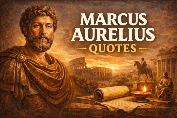 Marcus Aurelius quotes about life and Stoic wisdom