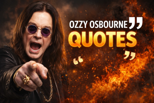 Ozzy Osbourne quotes about life, music, fame, and rock and roll inspiration