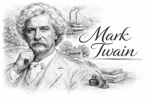 Mark Twain quote the secret of getting ahead is getting started inspirational quote image