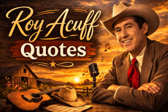 Roy Acuff inspirational quote about country music and life
