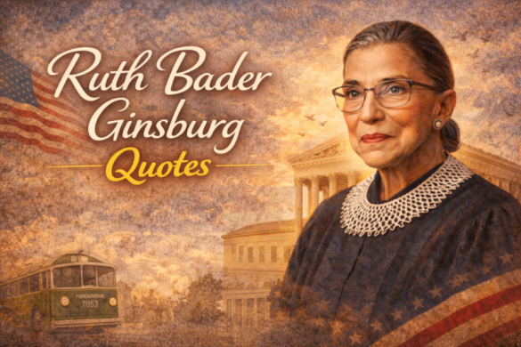 Inspirational Ruth Bader Ginsburg quote about equality and justice