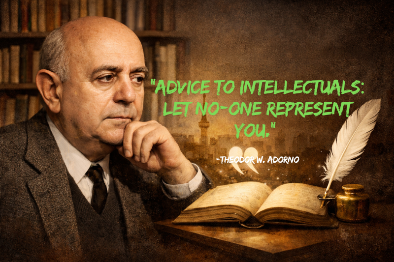 theodor adorno quotes about freedom