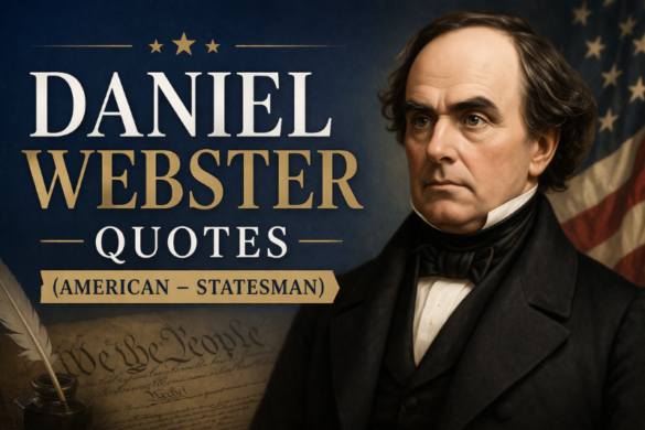 Daniel Webster quotes – inspirational, motivational, positive life quotes by American statesman Daniel Webster
