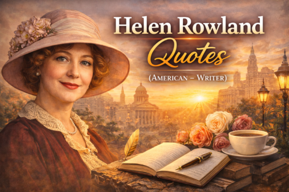 Helen Rowland witty quotes about love, marriage, relationships, humor, and life wisdom
