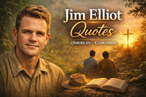 Jim Elliot inspirational quotes about faith, sacrifice, purpose, and Christian life