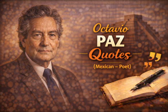 Octavio Paz inspirational quotes about love, solitude, freedom, philosophy, identity, and life wisdom by the Mexican poet