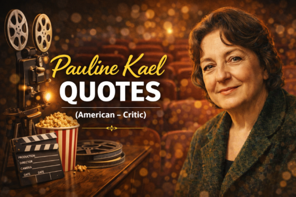 Pauline Kael quotes about film, art, creativity, criticism, and culture from the influential American movie critic