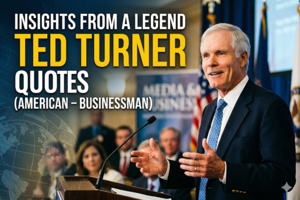 Ted Turner quotes – inspirational, motivational, and success quotes by American businessman Ted Turner